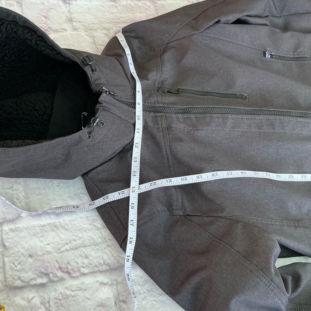 Nautica Men's Winter Snow Double Layered Charcoal Performance Jacket Size Small - Picture 5 of 8